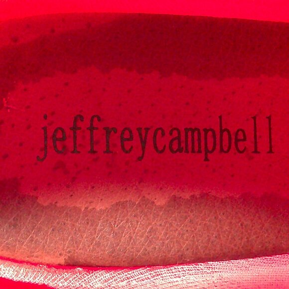 Sexy Jeffrey Campbell Hurricane Cherry Red Waterproof Rain Boots Size 9 - Picture 4 of 14